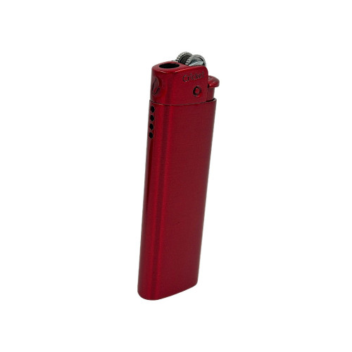 Запальничка Cricket Turbo Metal RED Matt