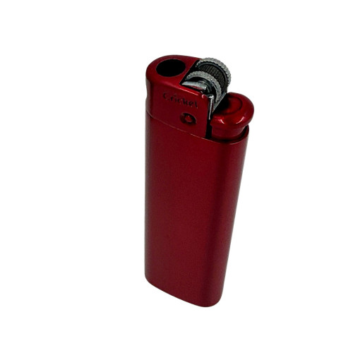 Запальничка Cricket Turbo Metal RED Matt