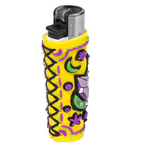 Запальничка Clipper Crystal Venom Silicone у силіконовому чохлі