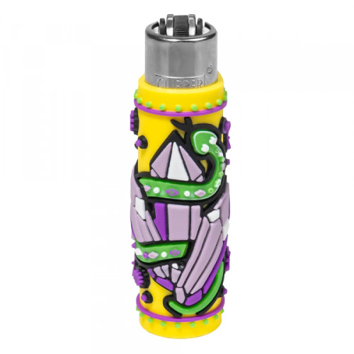 Запальничка Clipper Crystal Venom Silicone у силіконовому чохлі