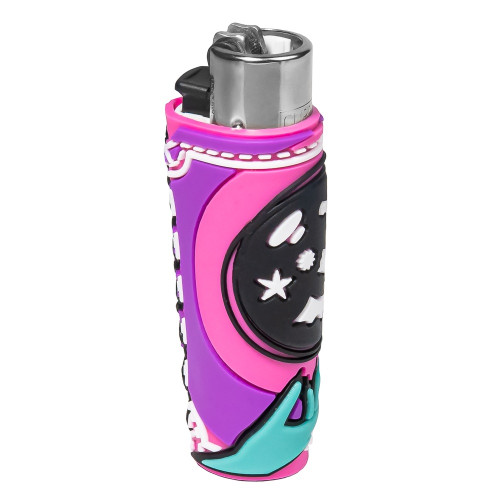 Запальничка Clipper Lunar Touch Silicone у силіконовому чохлі