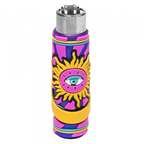 Запальничка Clipper Sun Vision Silicone у силіконовому чохлі