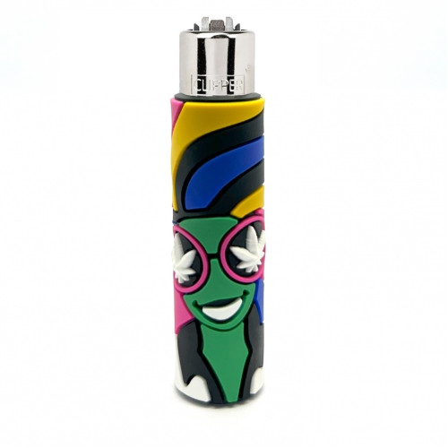 Запальничка Clipper The Coolest Silicone у силіконовому чохлі (колекція з 6 шт.)