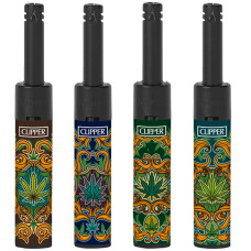 Зажигалка Clipper Tube «Weed Shields»