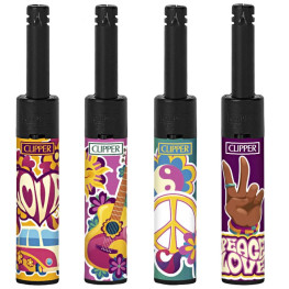 Запальничка Clipper Tube Plus – Hippie Love