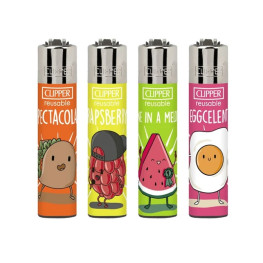 Запальничка Clipper Food Sentences