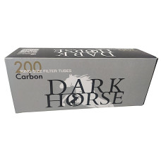 Гильзы для набивки сигарет DARK HORSE CARBON 200 шт