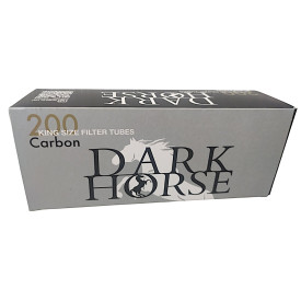 Гільзи для набивання сигарет DARK HORSE CARBON 200 шт