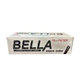 Сигаретні гільзи чорні Bella Black 200 шт