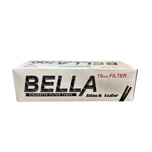 Сигаретні гільзи чорні Bella Black 200 шт